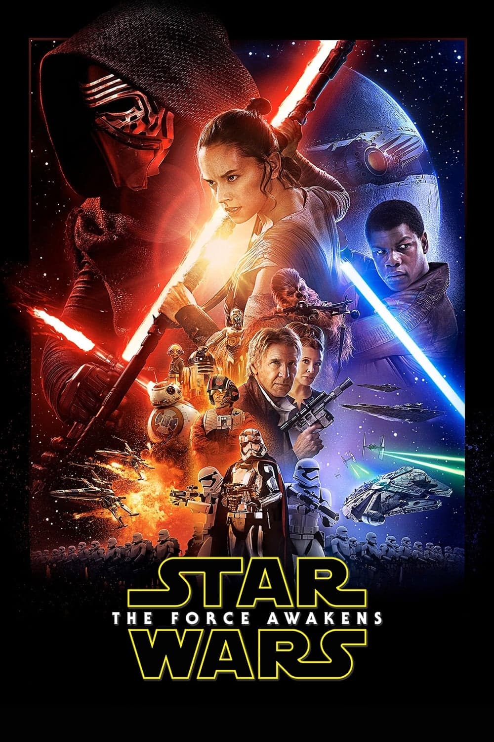Star Wars: The Force Awakens (2015) Sinhala subtitle poster